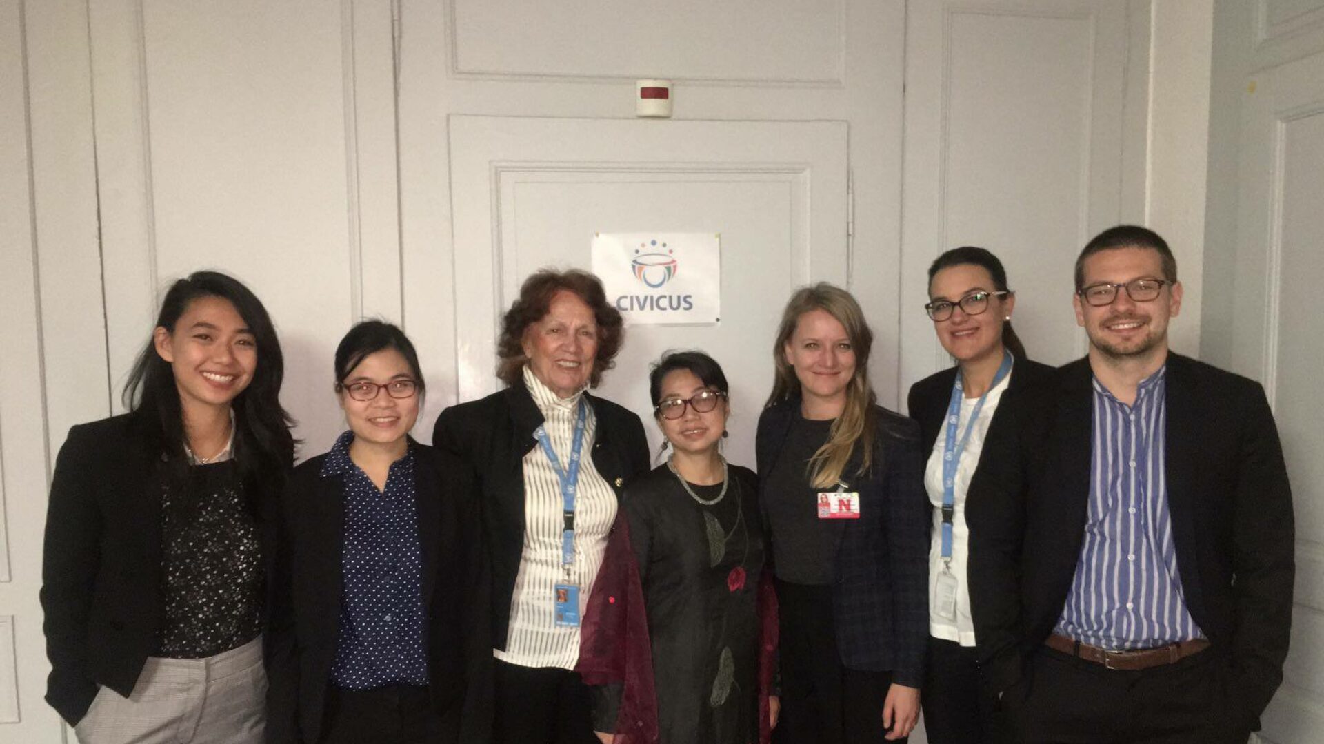(Tiếng Việt) Phái đoàn vận động nhân quyền UPR 2017 đã tới Geneva, Thụy Sĩ