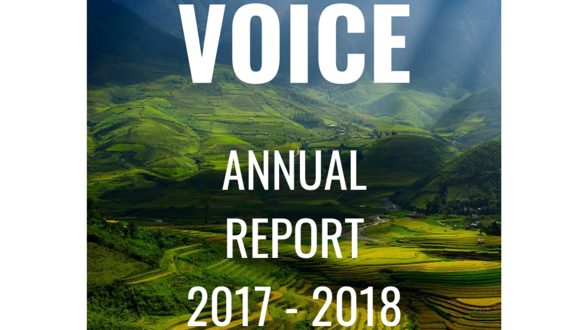 VOICE đã làm được gì trong hai năm 2017, 2018