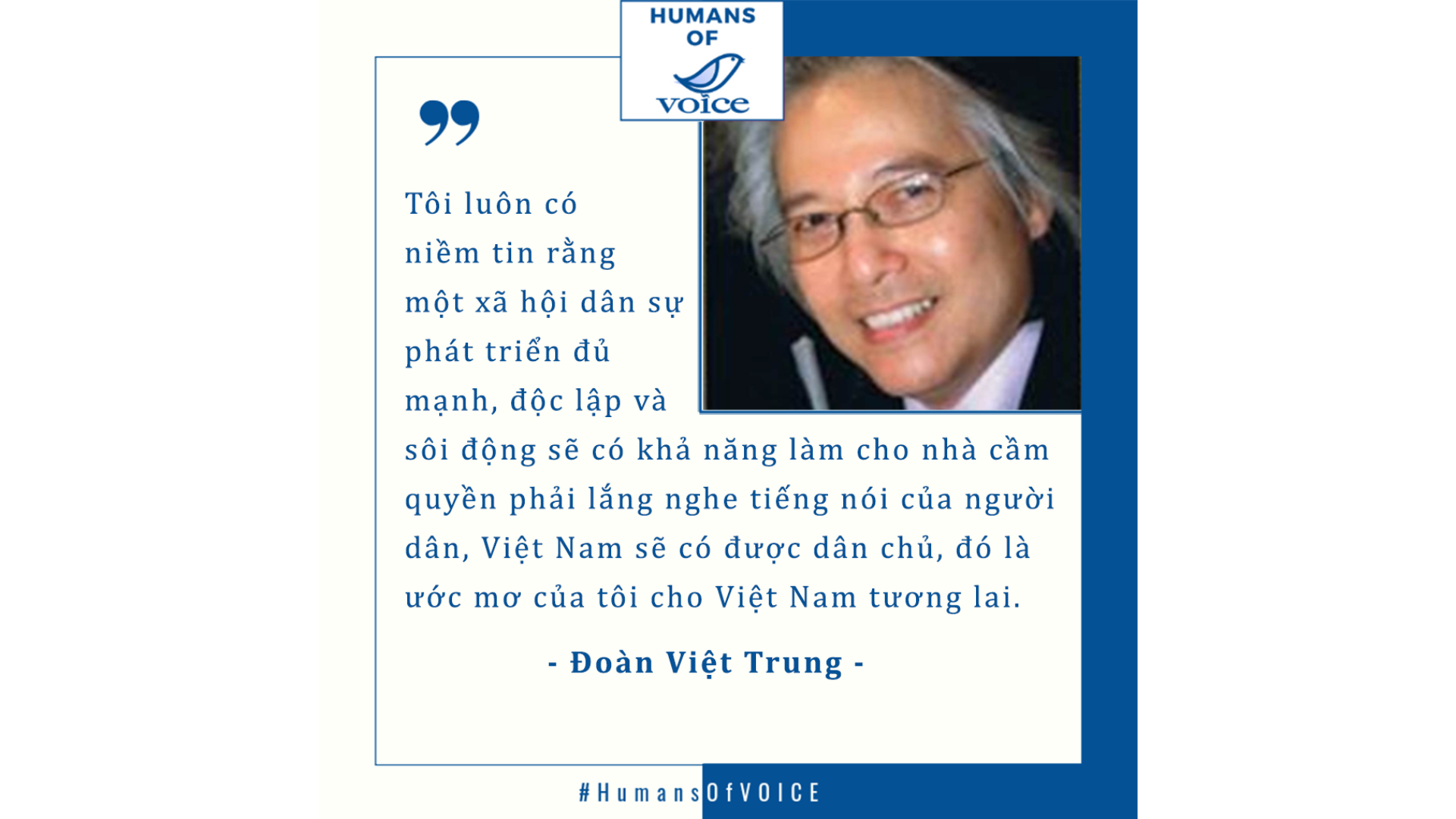 Humans of VOICE: Đoàn Việt Trung