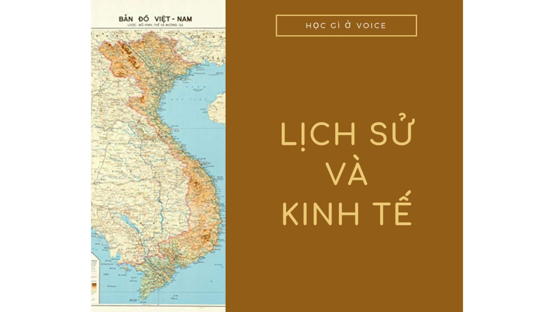 (Tiếng Việt) Học sử ở VOICE