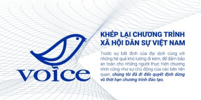 VOICE: Khép lại chương trình Xã hội Dân sự Việt Nam